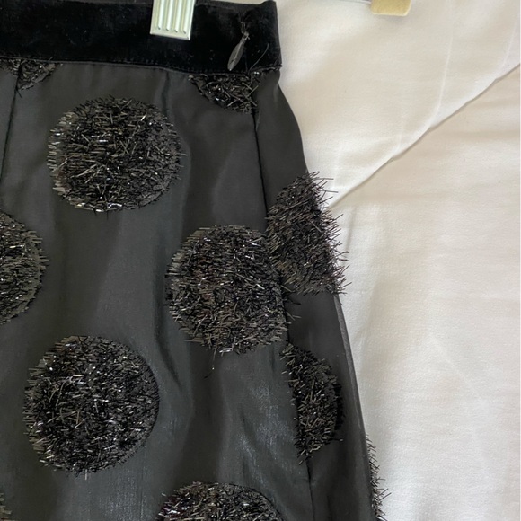 NWT Talbots RSVP black textured midi skirt - Picture 3 of 6